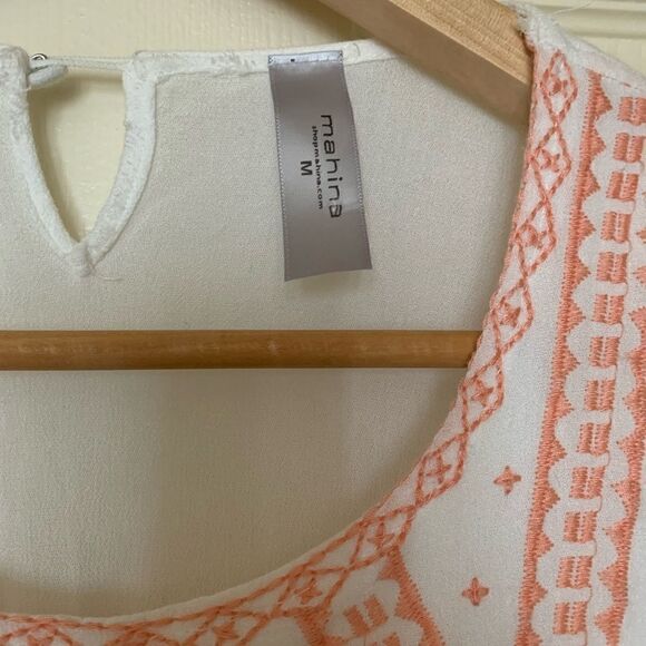 Mahina Lace and Embroidered Baby Doll Dress - Picture 8 of 9